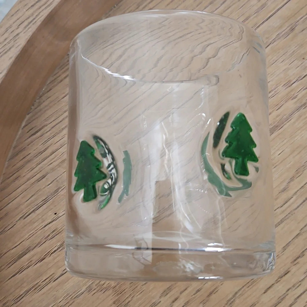 NWT Crate & Barrel Tree 15-Oz. Double Old Fashion Glass